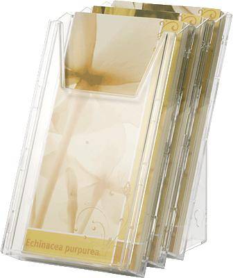 Durable COMBIBOXX 1/3 A4 set L/8599-19 farblos 1/3 A4, 3 Fächer