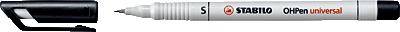 STABILO® OHPen universal Superfein/851-46 0,4 mm schwarz