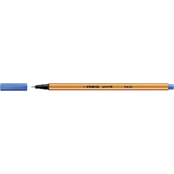 STABILO STABILO point 88 88/32 Fineliner Mittelblau 0.4 mm 1 St. STABILO STABILO point 88 88/32 Fineliner Mittelblau 0.4 mm 1 St.