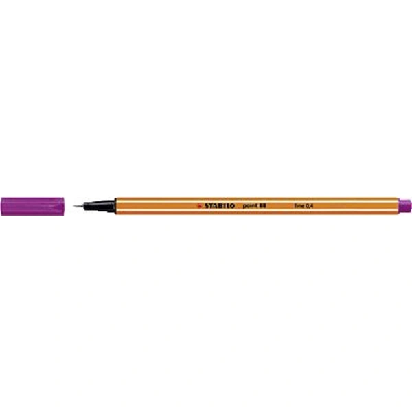 STABILO STABILO point 88 88/58 Fineliner Lila 0.4 mm 1 St. STABILO STABILO point 88 88/58 Fineliner Lila 0.4 mm 1 St.
