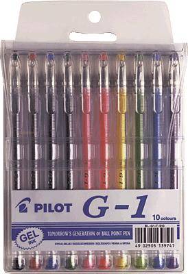 PILOT PEN - Pilot G-1 - Tintenroller - Schwarz - Geltinte