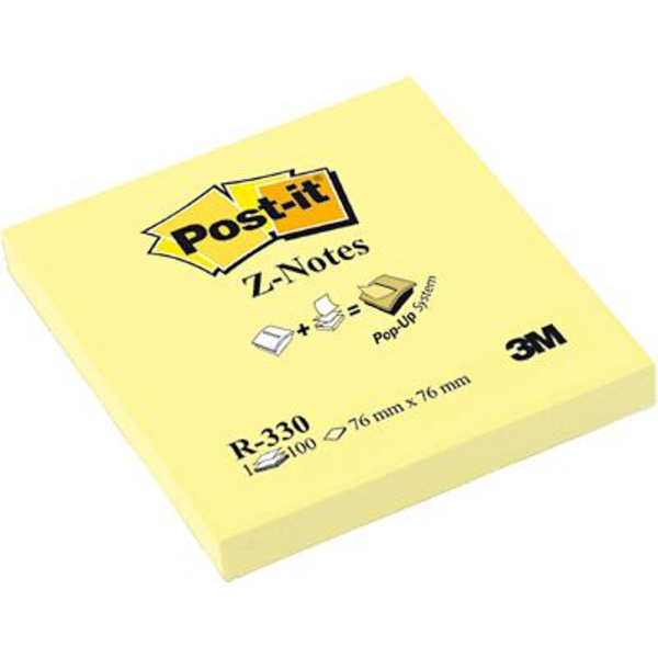 Post-it Haftnotiz 7000033835 76mm x 76mm Gelb 100 Blatt