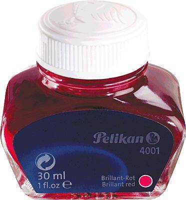 Pelikan Tinte 4001/301036 brillant-rot, 30 ml