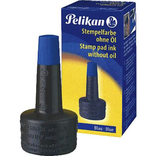 Pelikan Stempelfarbe ohne ÖL/351213 Blau 28ml