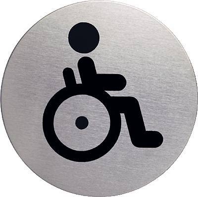 Türschild PICTO "Behinderten-WC"