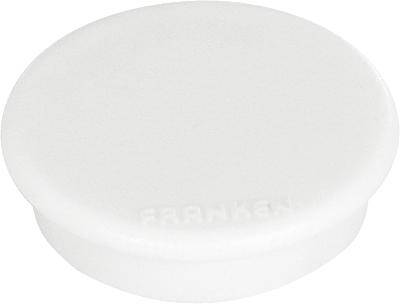 Haftmagnet 32mm weiß VE=10 Stück