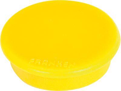 Haftmagnet 32mm gelb VE=10 Stück