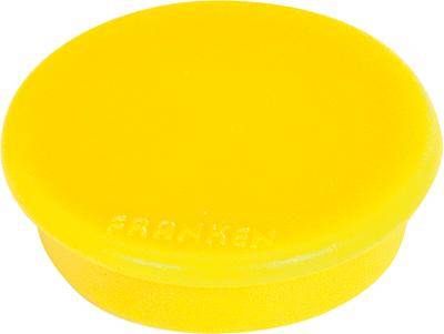 Haftmagnet 24mm gelb VE=10 Stück