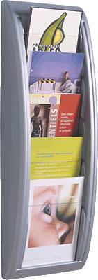 PAPERFLOW Wandhalter Quick Blick/4063-35 H65xB22,7xT9,5cm aluminium