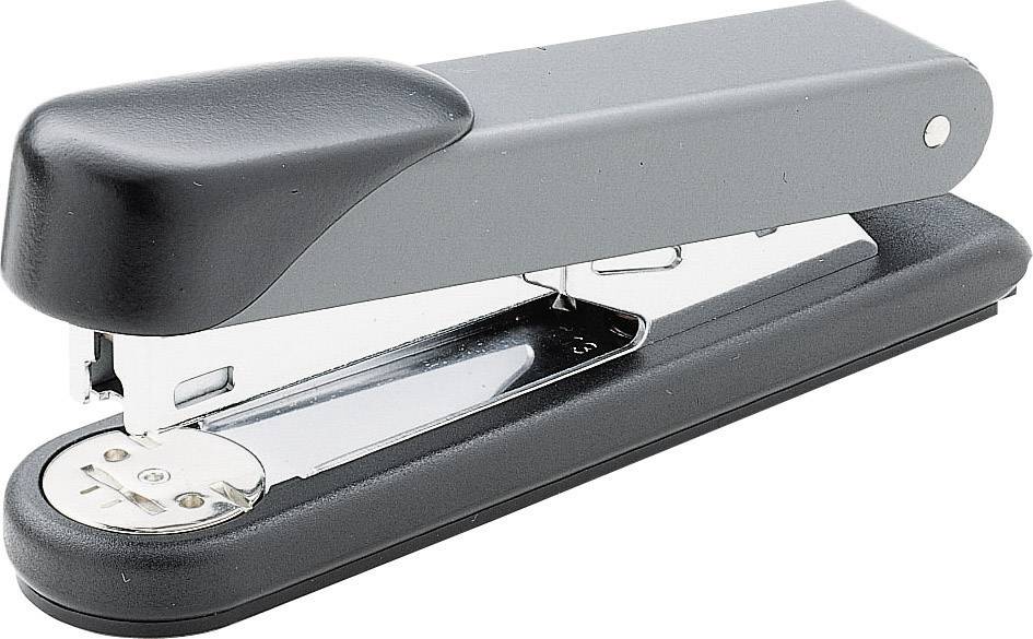 Novus Heftgerät Stabil/020-1287 schwarz/grau Heftleistung 30 Blatt