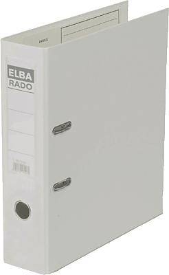 Elba Ordner rado-Plast A4/10497WE für DIN A4 weiß PVC