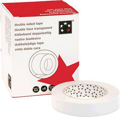 5Star Doppelseitiges Klebeband Transparent (L x B) 33 m x 25 mm 1 St.