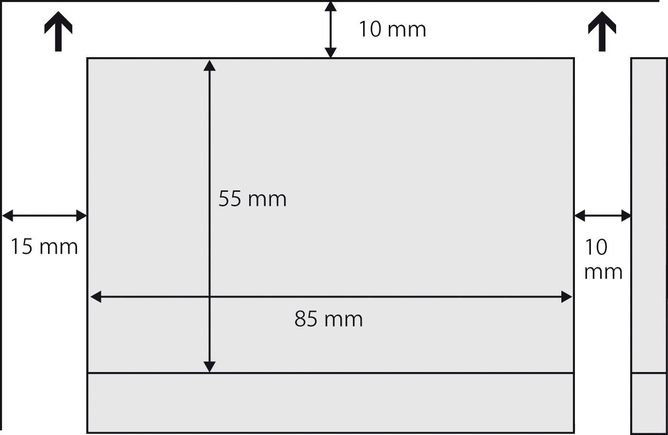 Sigel LP798 Bedruckbare Visitenkarten, glatte Kanten 85 x 55 mm Hochweiß 100 St. Papierformat: DIN A4