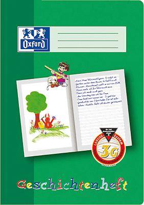 Oxford Geschichtenhefte/311401616 DIN A4 3G 90 g/qm