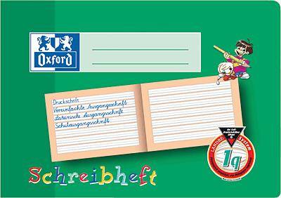 Oxford Schreiblernhefte/311501601 A5 quer 1q 90 g/qm