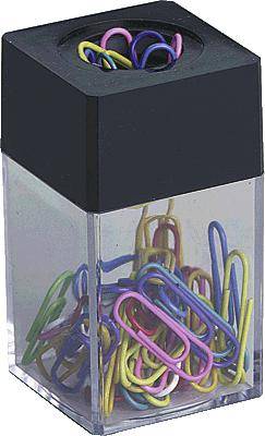 ALCO Klammernspender 2217 Transparent, Schwarz