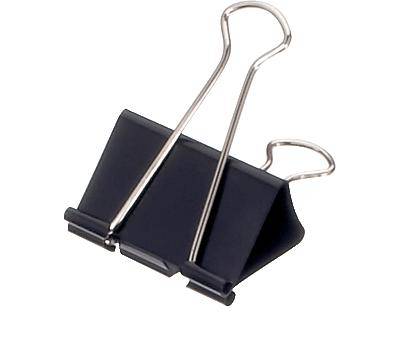 Maul Briefklemmer 2155190 28 mm Schwarz 6 St.