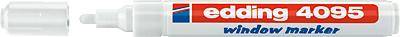 Edding 4095 4-4095049 Kreidemarker Weiß 2 mm, 3 mm