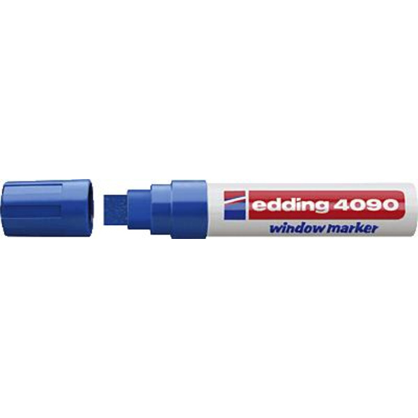 Edding 4090 4-4090003 Kreidemarker Blau 4 mm, 15mm