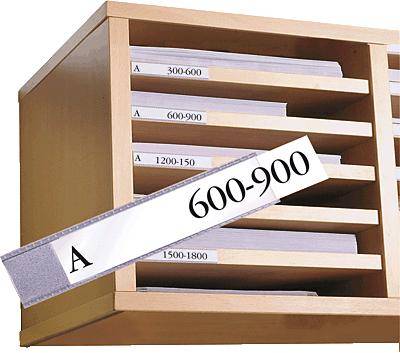 3L Beschriftungsfenster/10330 46x75mm Inh.6