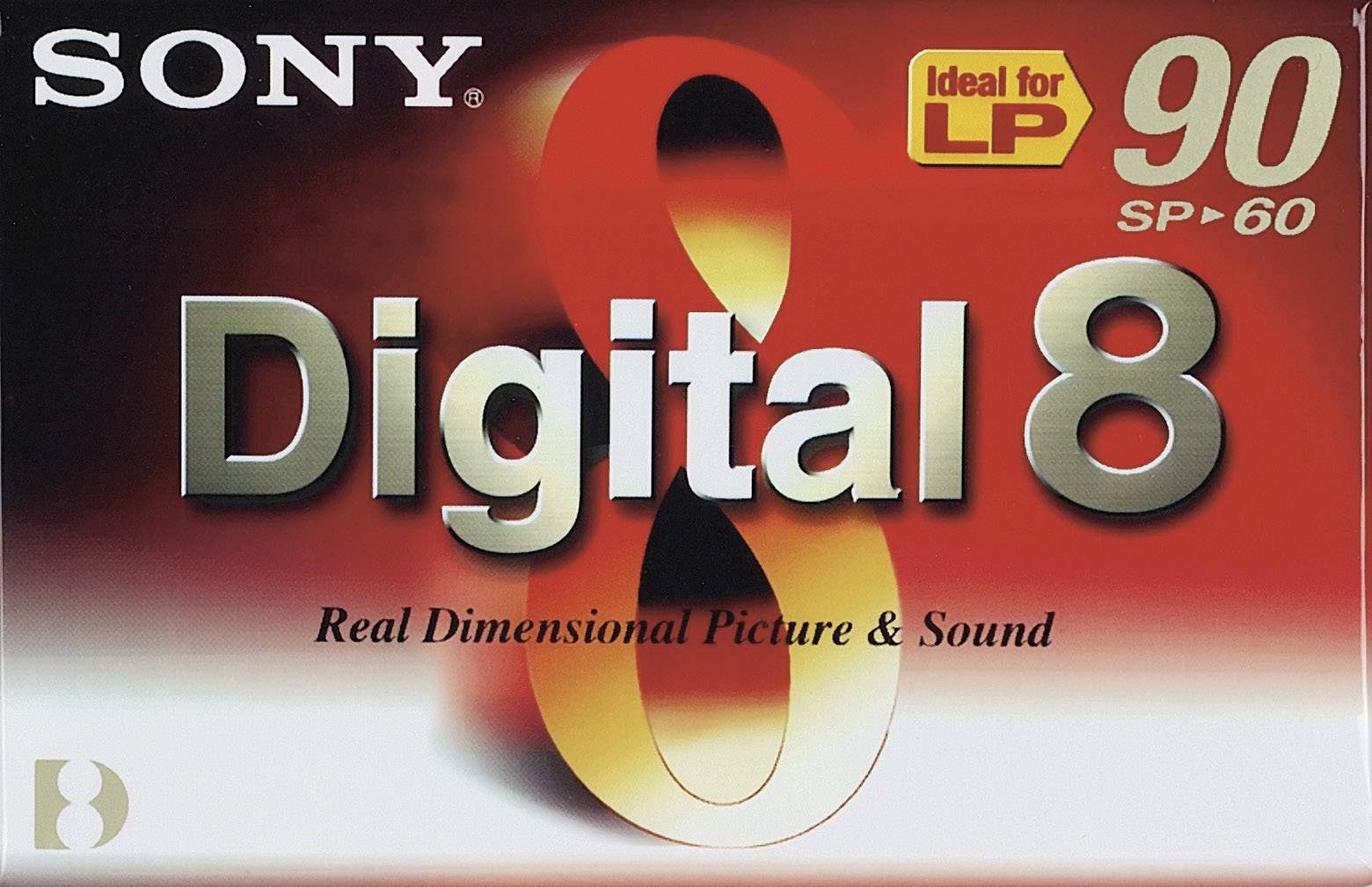 Sony Videokassette Digital8 60 min