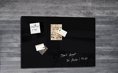 SIGEL Magnetboard Artverum GL120 60x40cm Glas schwarz