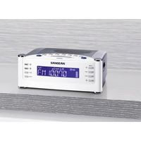 Sangean ATOMIC 22 Radiowecker UKW, MW AUX Weiß, Silber Sangean ATOMIC 22 Radiowecker UKW, MW AUX Weiß, Silber