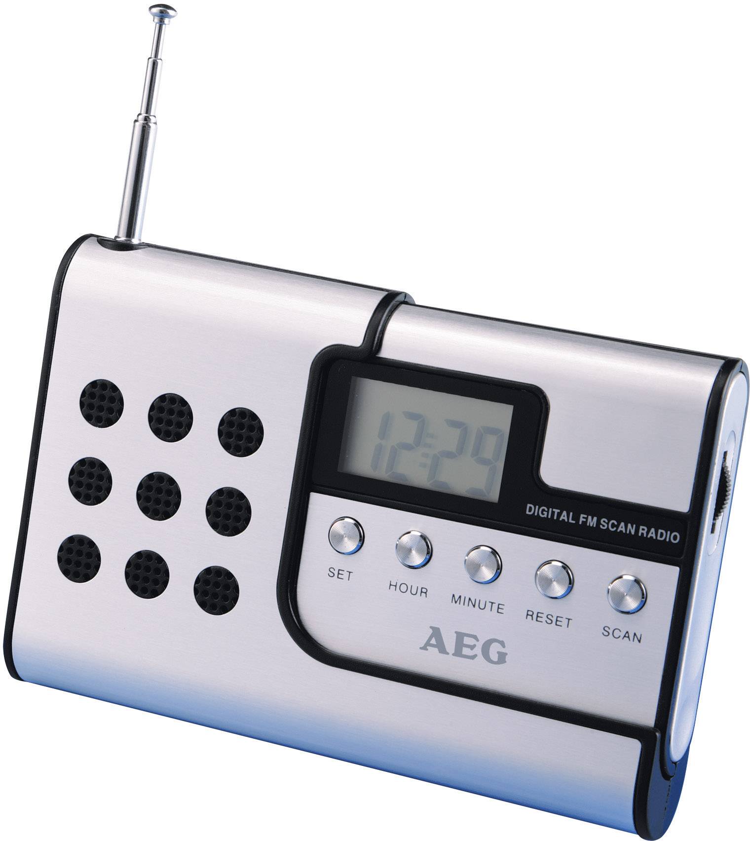 AEG DRR 4107 Taschenradio UKW Silber