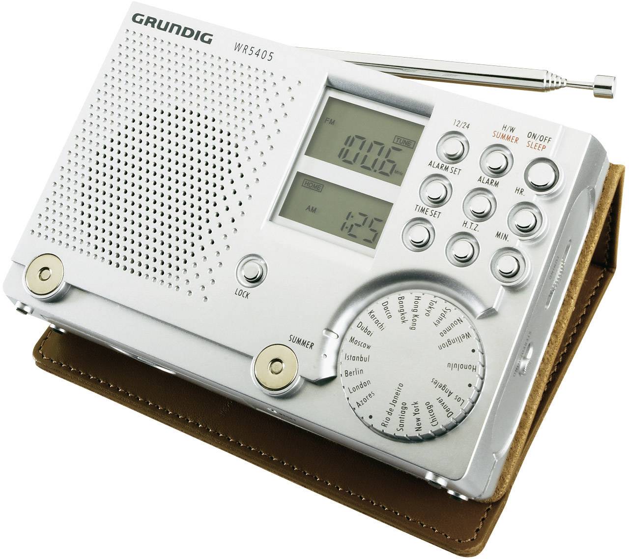 Grundig WR 5405 Weltempfänger KW, MW, UKW Silber
