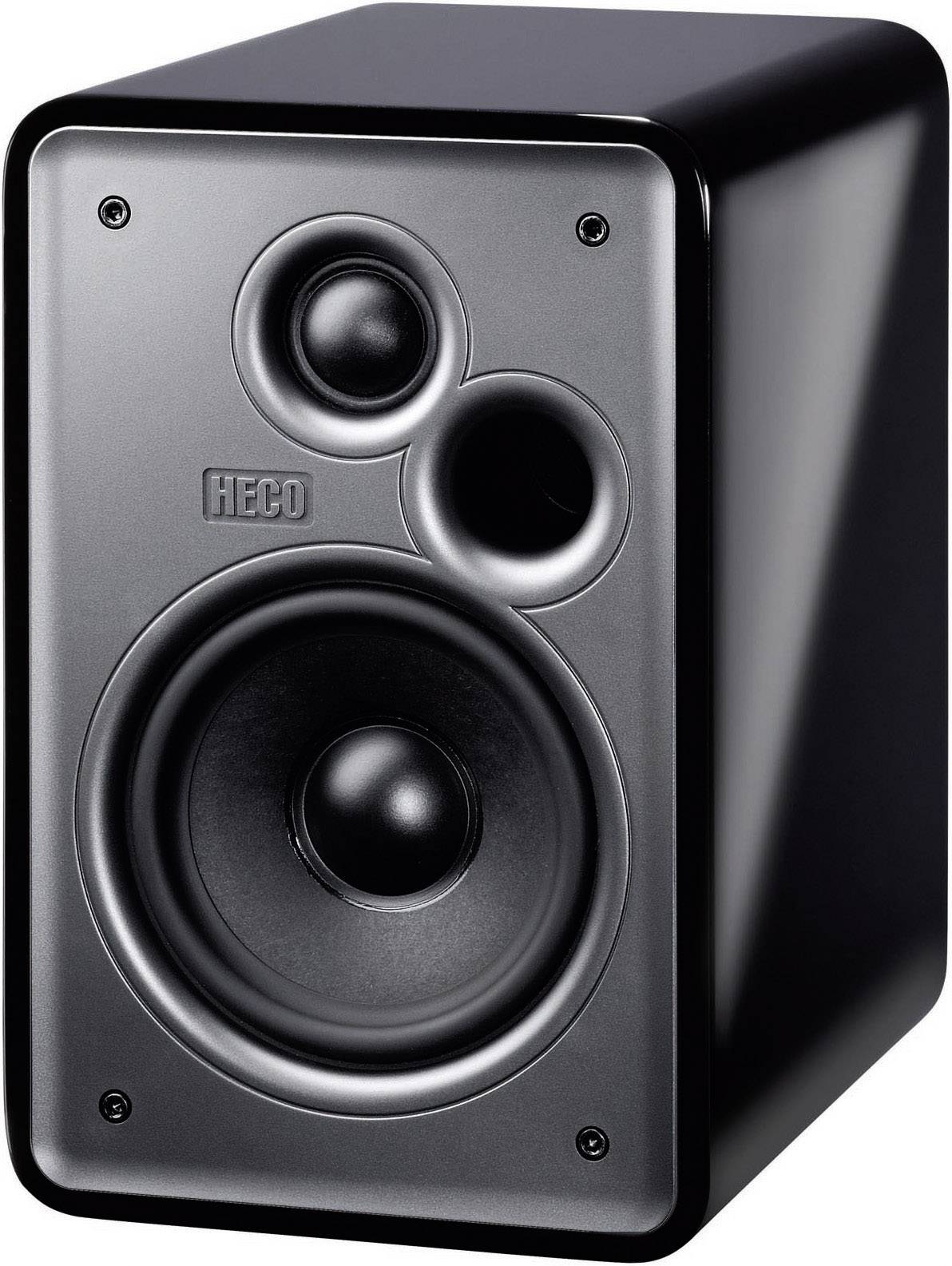 HECO Music Colors 100 Schwarz (glänzend) 1 Paar