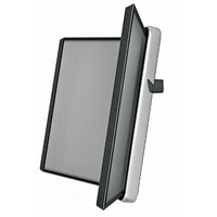 Tarifold® Sichttafelwandhalter VEO DIN A4 ABS/Aluminium schwarz 10 Sichttafeln Tarifold® Sichttafelwandhalter VEO DIN A4 ABS/Aluminium schwarz 10 Sichttafeln