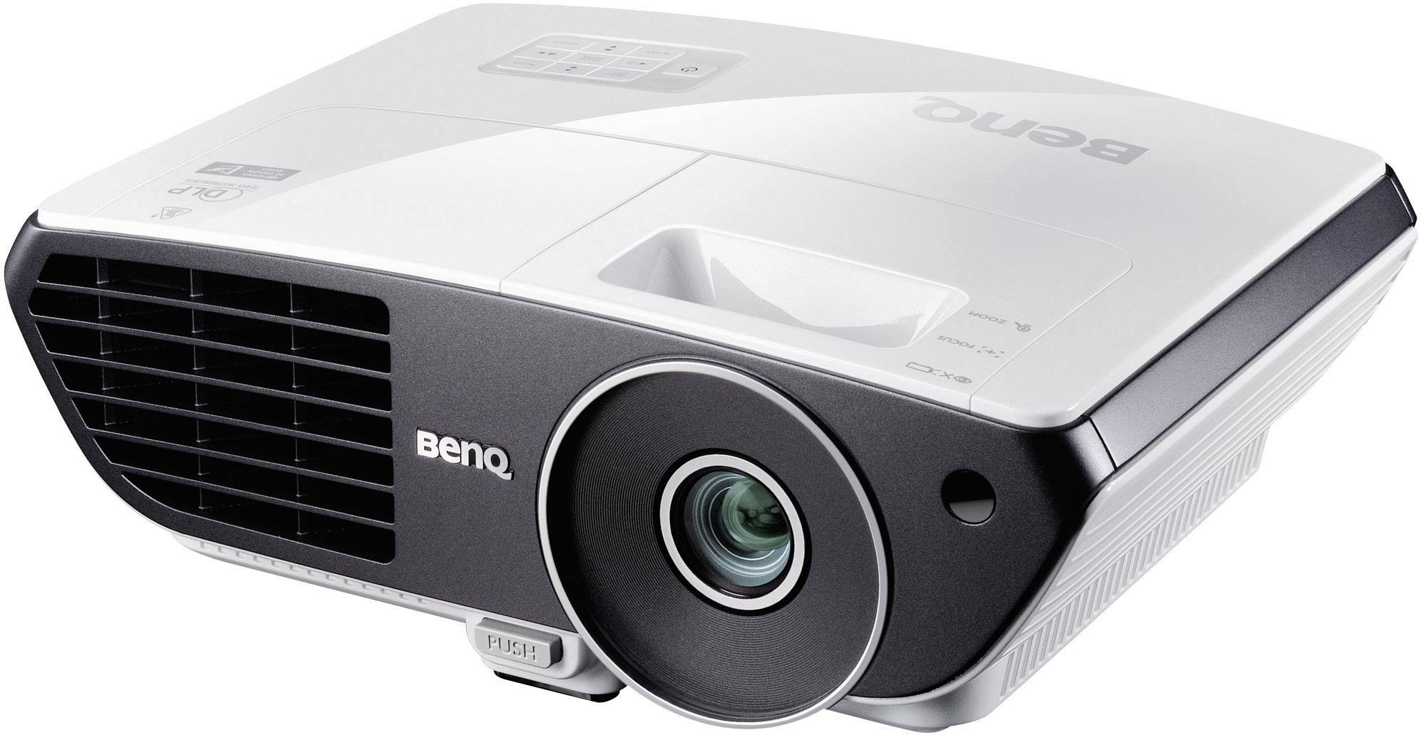 BenQ Beamer W700 Helligkeit: 2200 10000 : 1 Weiß, Silber