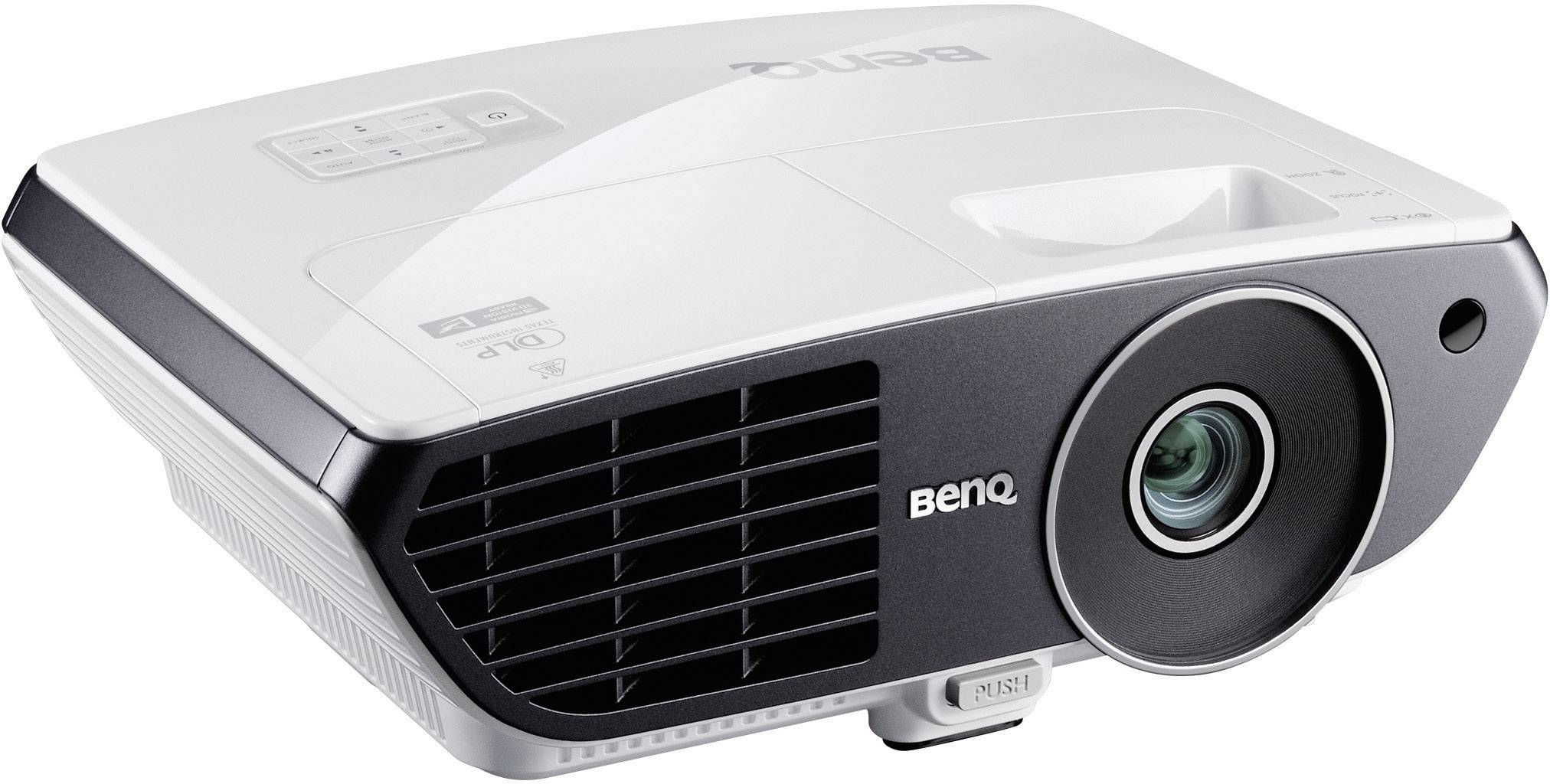 BenQ Beamer W700 Helligkeit: 2200 10000 : 1 Weiß, Silber