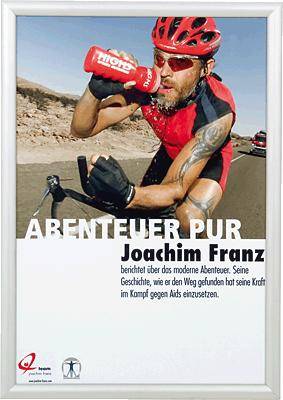 FRANKEN Plakatrahmen Outdoor, DIN A2, 25 mm Rahmenprofil (70010031)