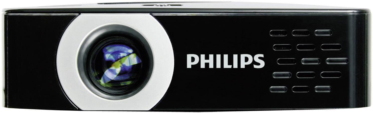 Philips PPX2450 Helligkeit: 55 Schwarz, Silber