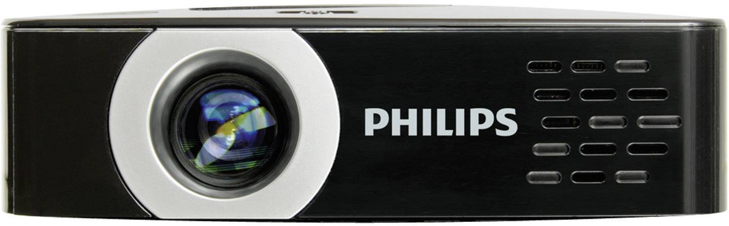 Philips PPX2450 Helligkeit: 55 Schwarz, Silber