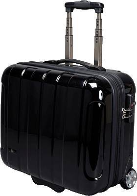 Jüscha Businesstrolley/45513 B43xH40xT21 cm schwarz 2,7 kg