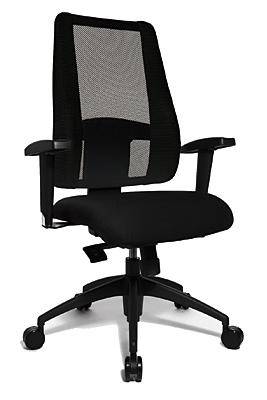 Topstar Drehstuhl Lady Sitness Deluxe schwarz/LT20BTW500 schwarz