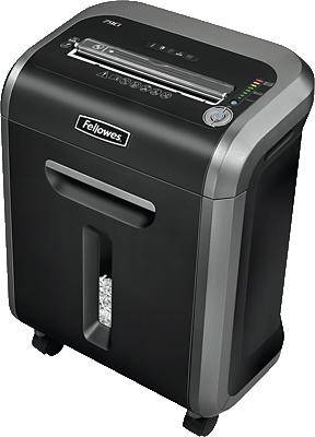 Fellowes Powershred® 79Ci Aktenvernichter 14 Partikelschnitt 4 x 38 mm 23 l Vernichtet auch Büroklammern, CDs, DVDs, Heftklammern, Kreditkarte