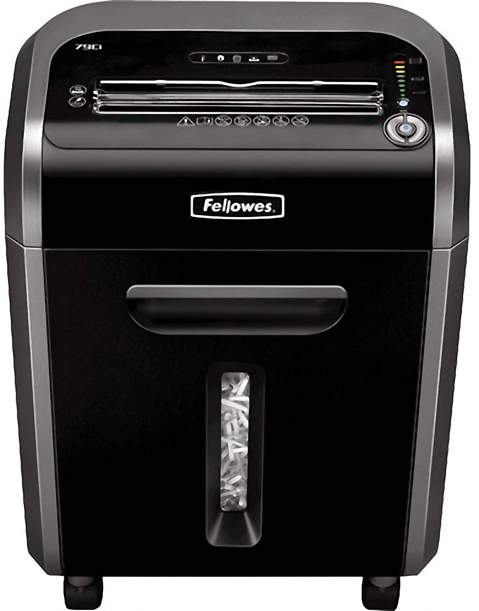 Fellowes Powershred® 79Ci Aktenvernichter 14 Partikelschnitt 4 x 38 mm 23 l Vernichtet auch Büroklammern, CDs, DVDs, Heftklammern, Kreditkarte
