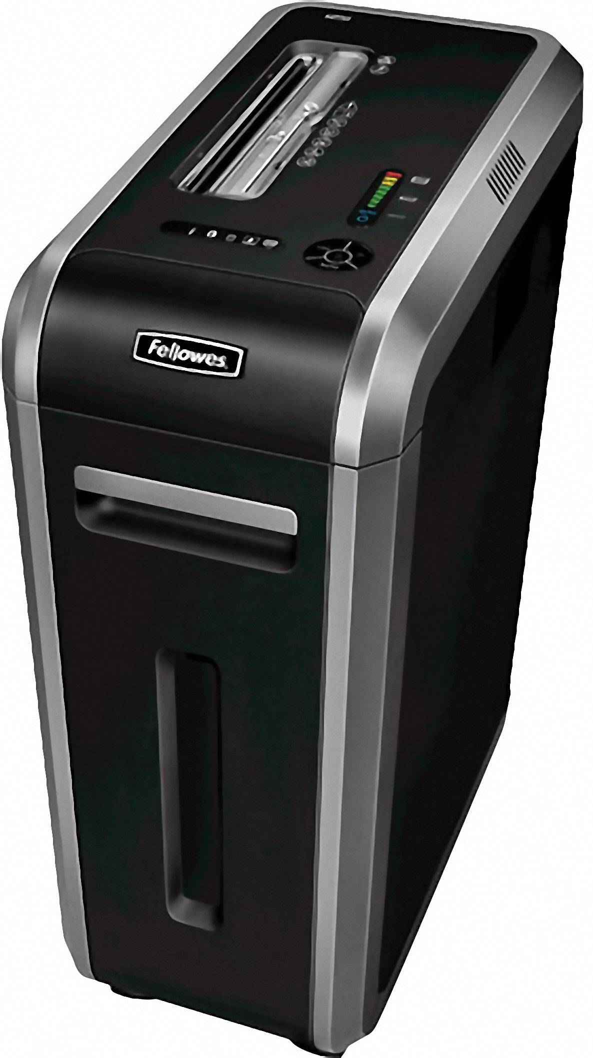 Fellowes 125I Aktenvernichter 18 Streifenschnitt 53 l Vernichtet auch Büroklammern, CDs, DVDs, Heftklammern, Kreditkarte