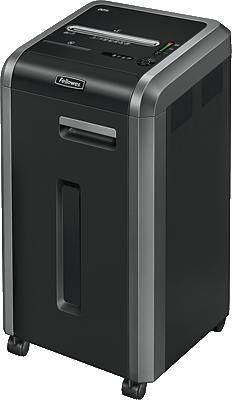 Fellowes 225I Aktenvernichter 20 Streifenschnitt 60 l Vernichtet auch Büroklammern, CDs, DVDs, Heftklammern, Kreditkarte