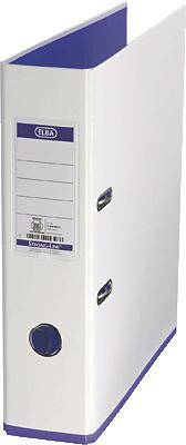 Ordner myColour A4 PP-Folie kaschiert 80mm weiß/violett