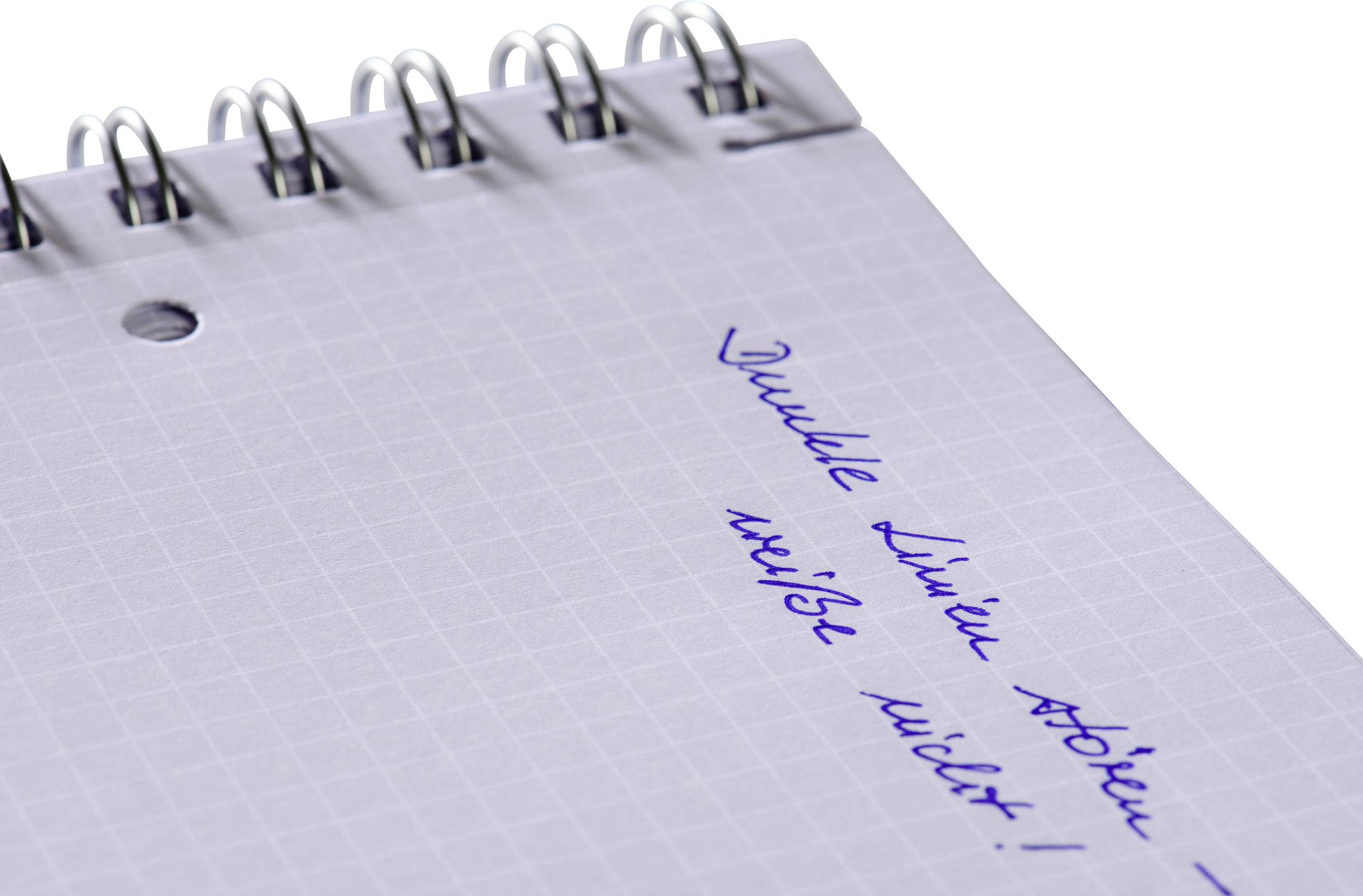 Avery Zweckform 7015 Kunststoff-Cover Notizbuch notizio, spiralgebunden, kariert, DIN A5