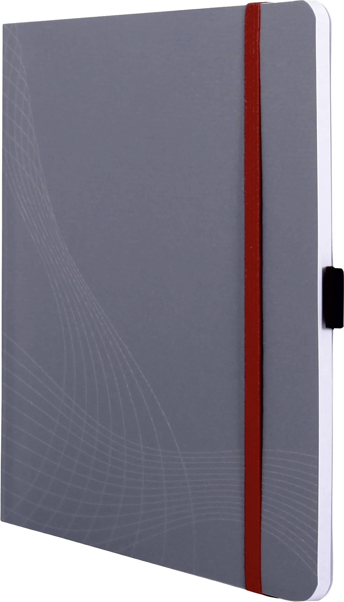 Avery-Zweckform notizio 7019 Notizbuch kariert Grau Anzahl der Blätter: 80 DIN A5