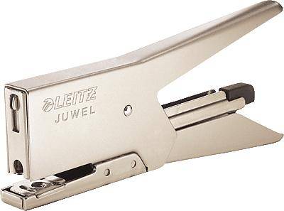 Leitz Heftzange 5557-00-82 Heftleistung:12 Bl. (80 g/m²) Nickel 1 St.