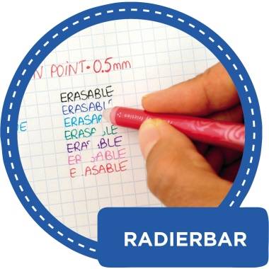 Pilot Tintenroller Frixion Point BL-FRP5 blau/2264003 0,3 mm blau