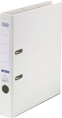 Ordner A4 smart top 50mm PP/Papier weiß