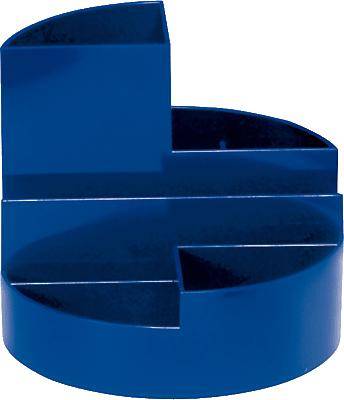 Maul Stifteköcher Rundbox/4117637 HxØ 125x140mm blau