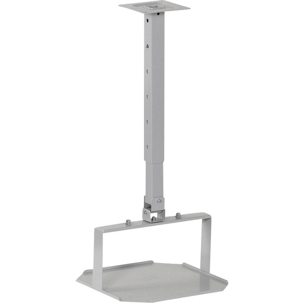 Medium 2042583 Beamer-Deckenhalterung Neigbar Boden-/Deckenabstand (max.): 90 cm Silber (matt)